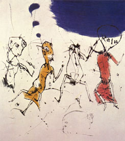 池田満寿夫の銅版画〈レインちゃん〉（1964）